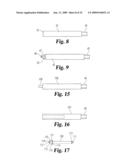 MOUNTING PLATE TO HOLD MEDICAL INSTRUMENTS AND IMPLANTS USING POSTS WITH FLEXIBLE HOLDERS diagram and image