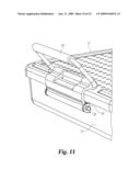 MOUNTING PLATE TO HOLD MEDICAL INSTRUMENTS AND IMPLANTS USING POSTS WITH FLEXIBLE HOLDERS diagram and image