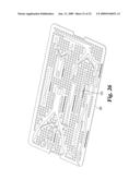 MOUNTING PLATE TO HOLD MEDICAL INSTRUMENTS AND IMPLANTS USING POSTS WITH FLEXIBLE HOLDERS diagram and image