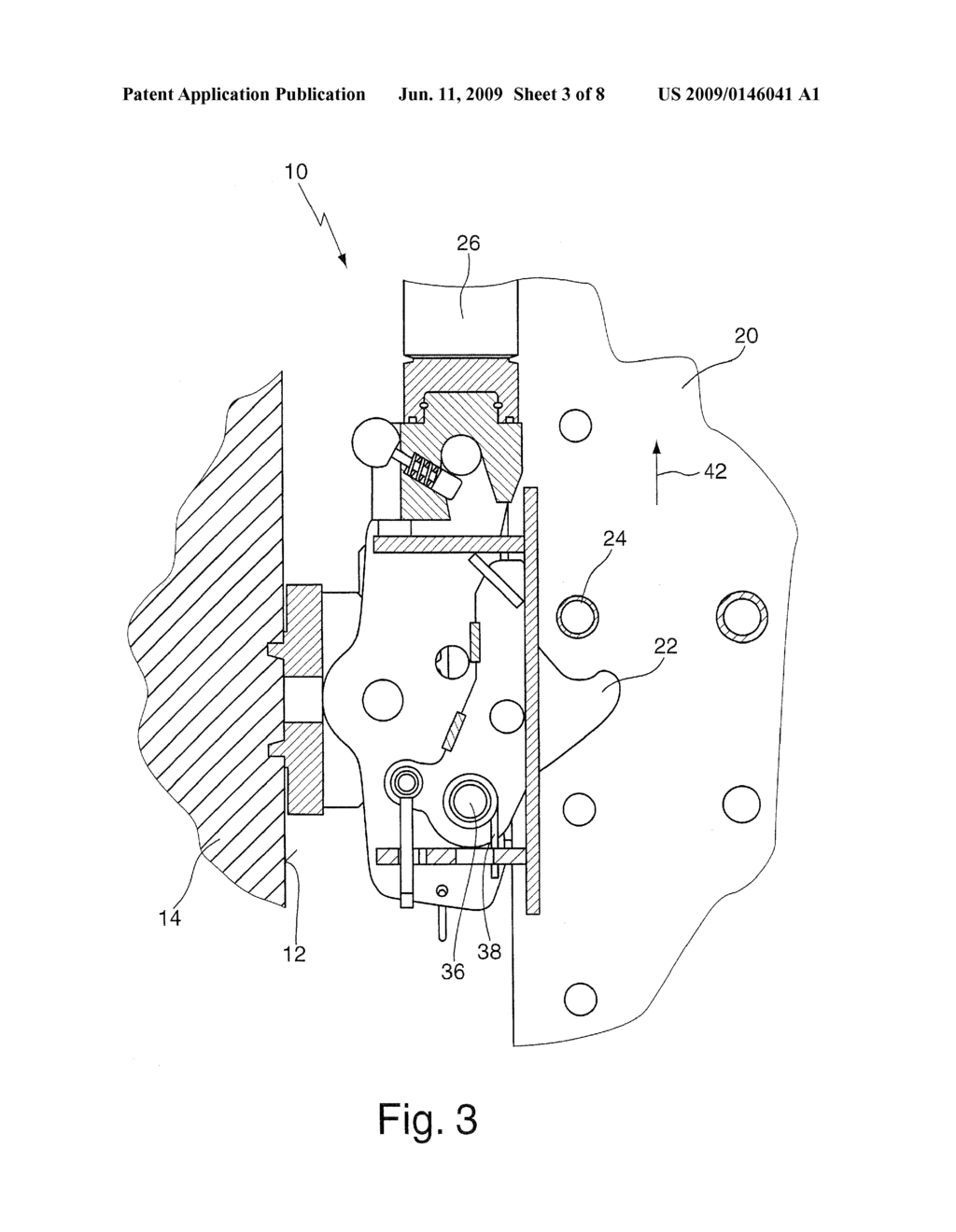 Devisible Climbing Shoe of a Climbing Formwork - diagram, schematic, and image 04