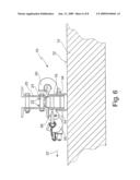 Devisible Climbing Shoe of a Climbing Formwork diagram and image