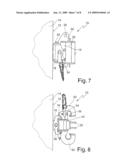 Devisible Climbing Shoe of a Climbing Formwork diagram and image