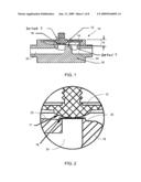 Drainable radial diaphragm valve diagram and image