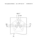 LIGHT-EMITTING DEVICE, METHOD OF MANUFACTURING THE LIGHT-EMITTING DEVICE AND LIQUID CRYSTAL DISPLAY HAVING THE LIGHT-EMITTING DEVICE diagram and image