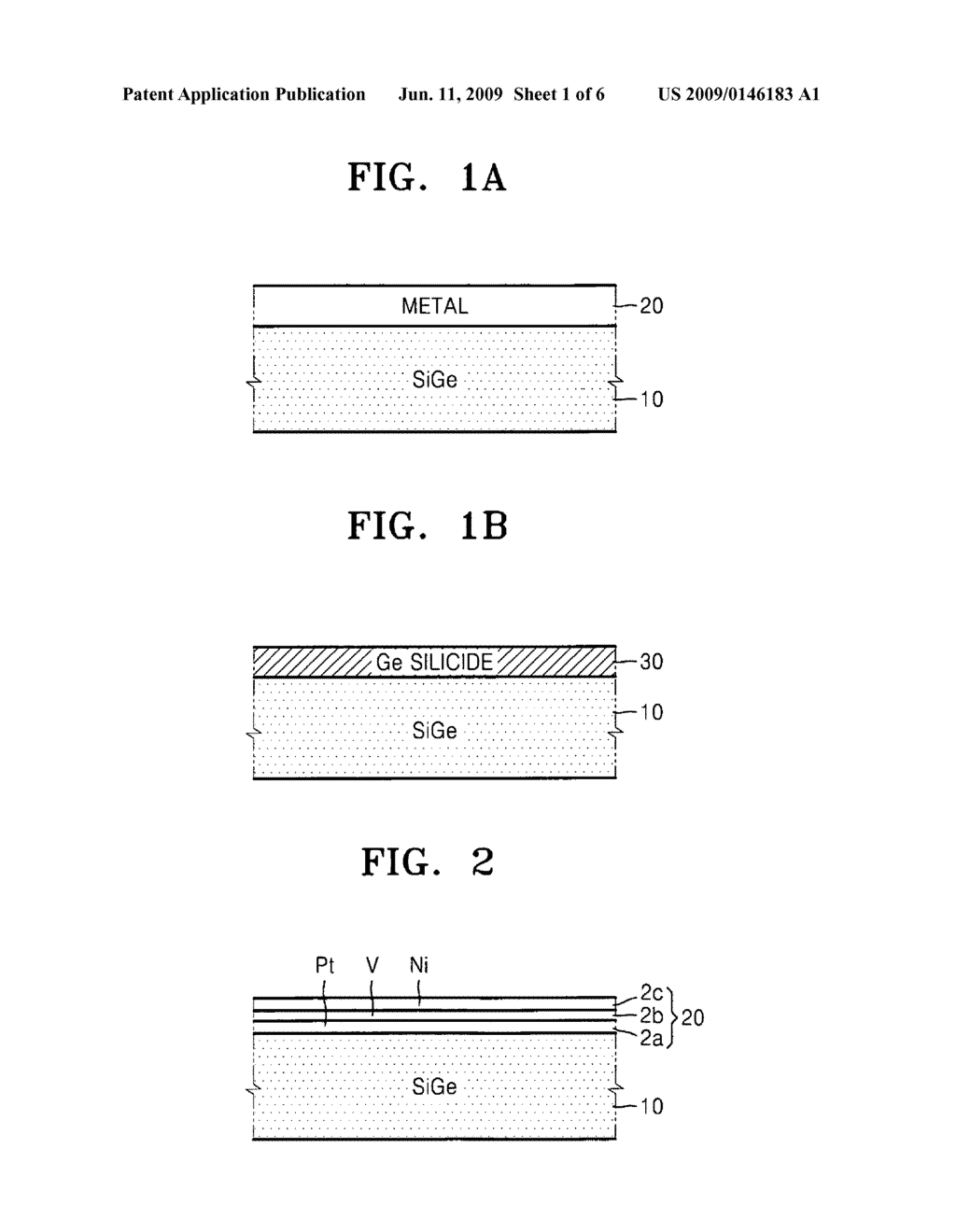 Method of forming a germanium silicide layer, semiconductor device including the germanium silicide layer, and method of manufacturing the semiconductor device - diagram, schematic, and image 02