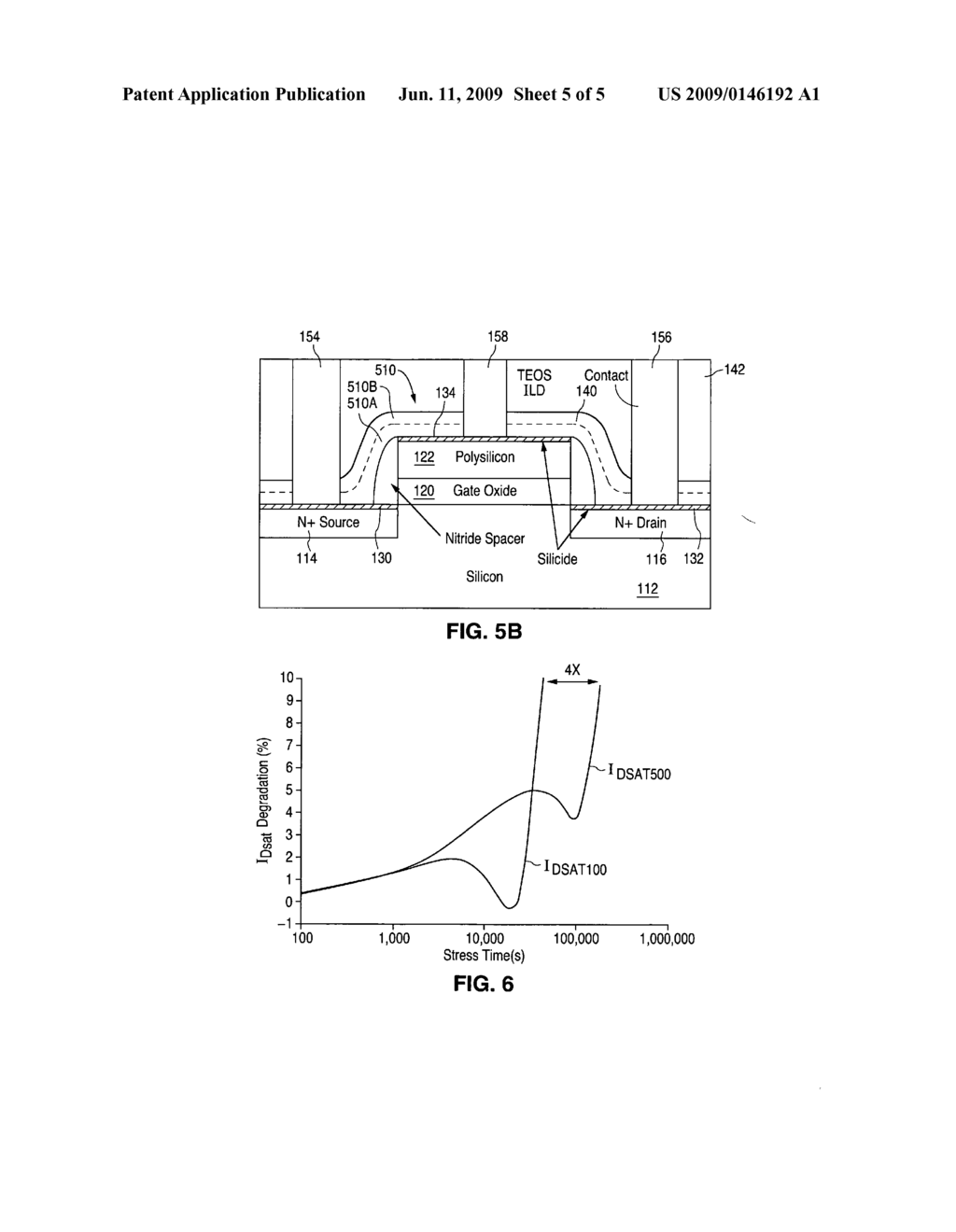 MOS transistor and method of forming the MOS transistor with a SiON etch stop layer that protects the transistor from PID and hot carrier degradation - diagram, schematic, and image 06