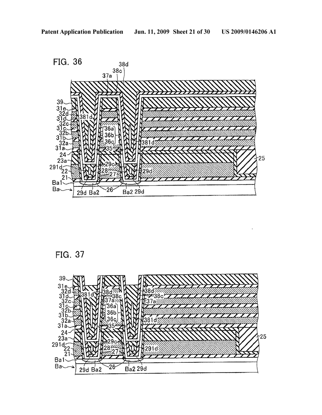 NON-VOLATILE SEMICONDUCTOR STORAGE DEVICE AND METHOD OF MANUFACTURING THE SAME - diagram, schematic, and image 22