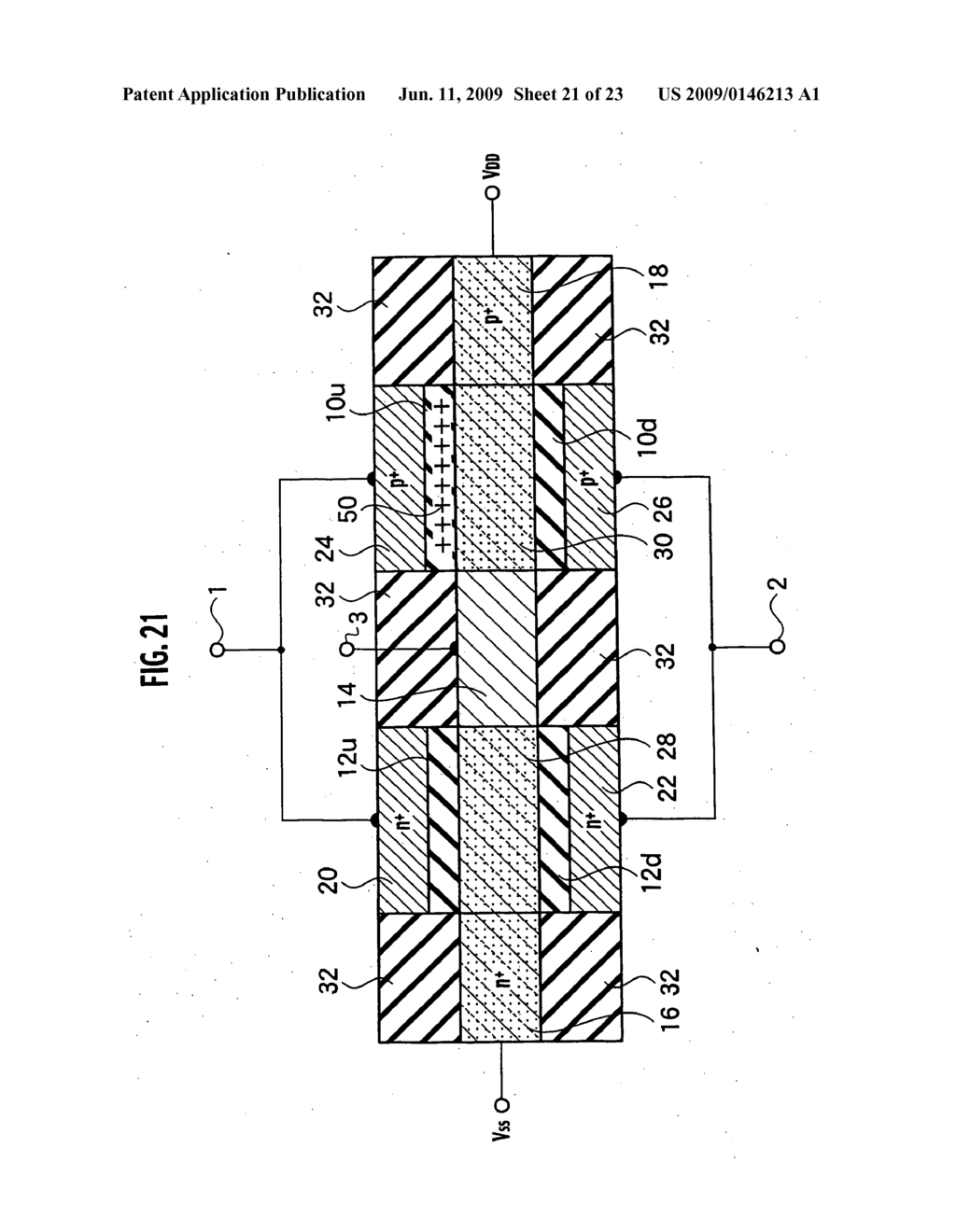 Semiconductor LSI circuit and a method for fabricating the semiconductor LSI circuit - diagram, schematic, and image 22