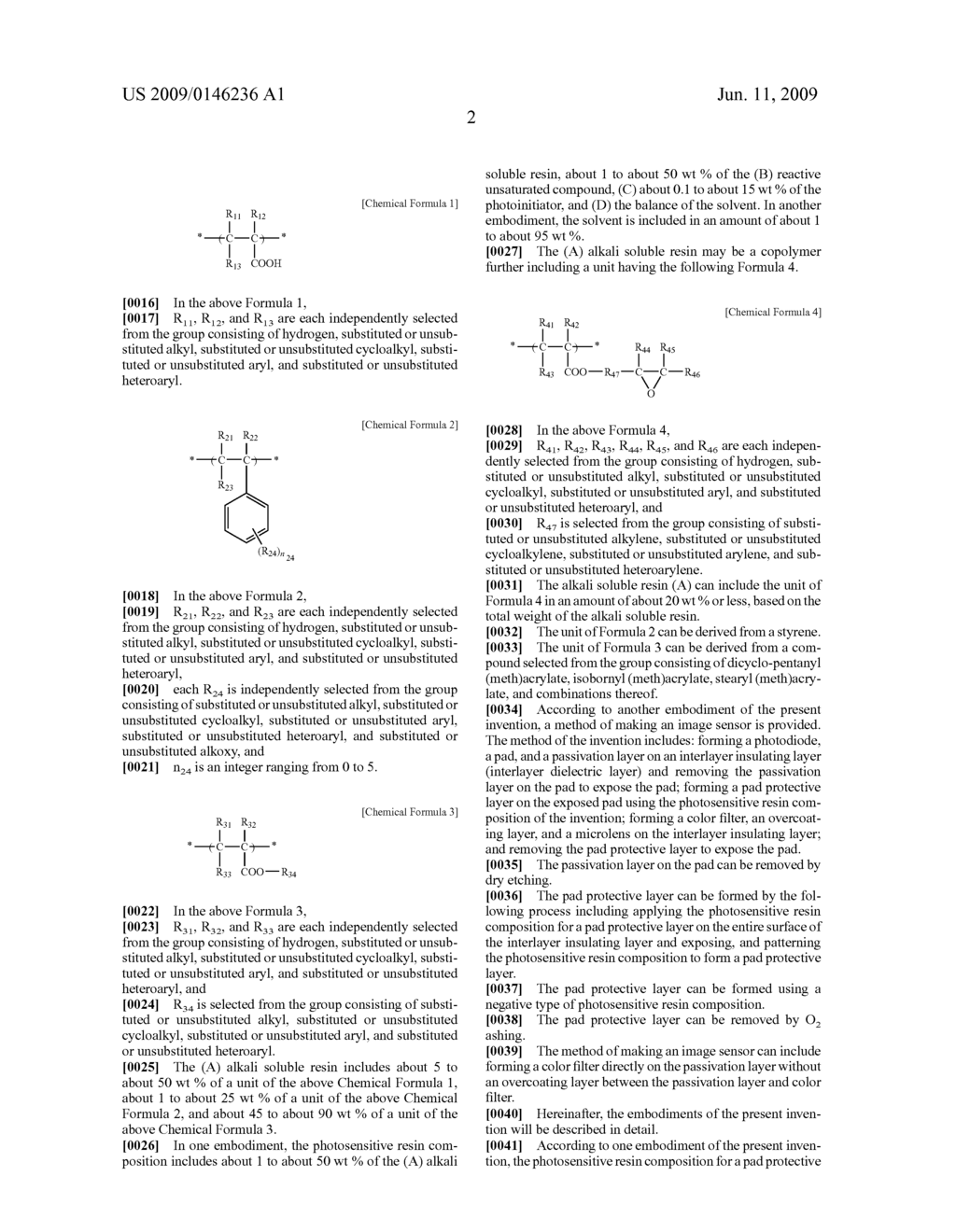 PHOTOSENSITIVE RESIN COMPOSITION FOR PAD PROTECTIVE LAYER, AND METHOD FOR MAKING IMAGE SENSOR USING THE SAME - diagram, schematic, and image 06