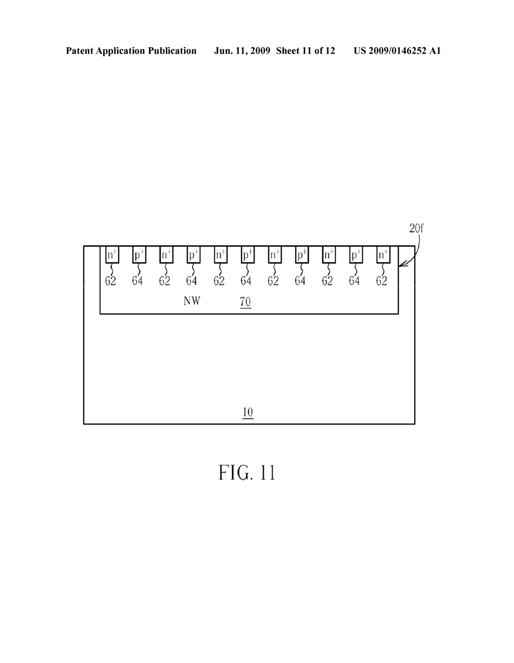 INTEGRATED INDUCTOR STRUCTURE - diagram, schematic, and image 12