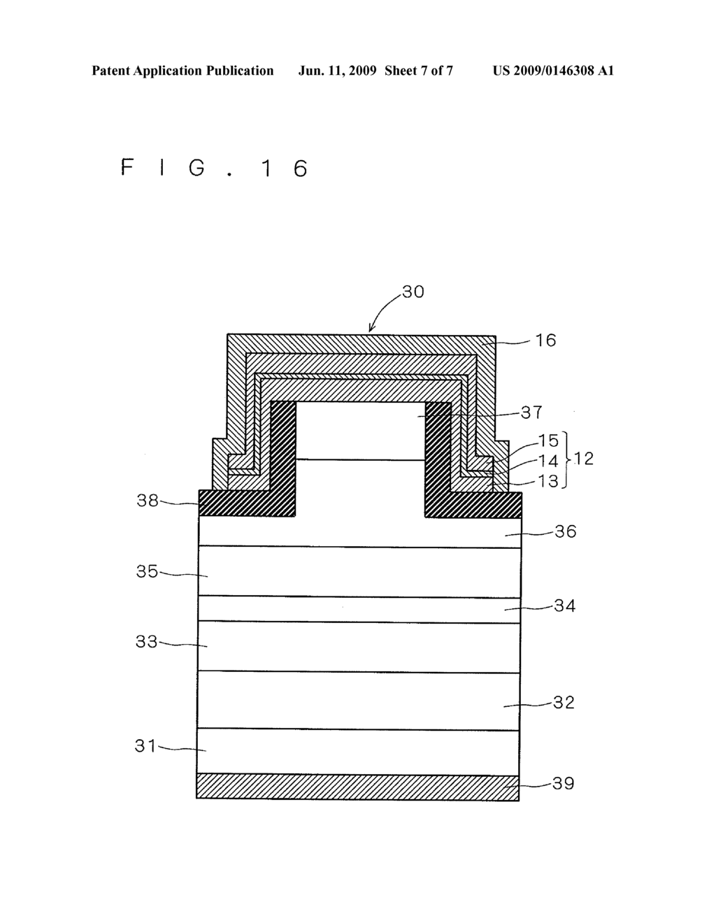 NITRIDE SEMICONDUCTOR DEVICE AND METHOD OF MANUFACTURING THE SAME - diagram, schematic, and image 08