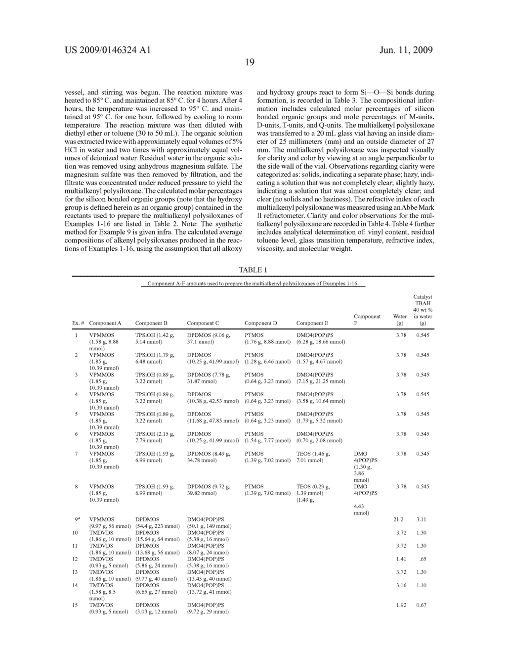 Phenoxyphenyl polysiloxane composition and method for making and using same - diagram, schematic, and image 20