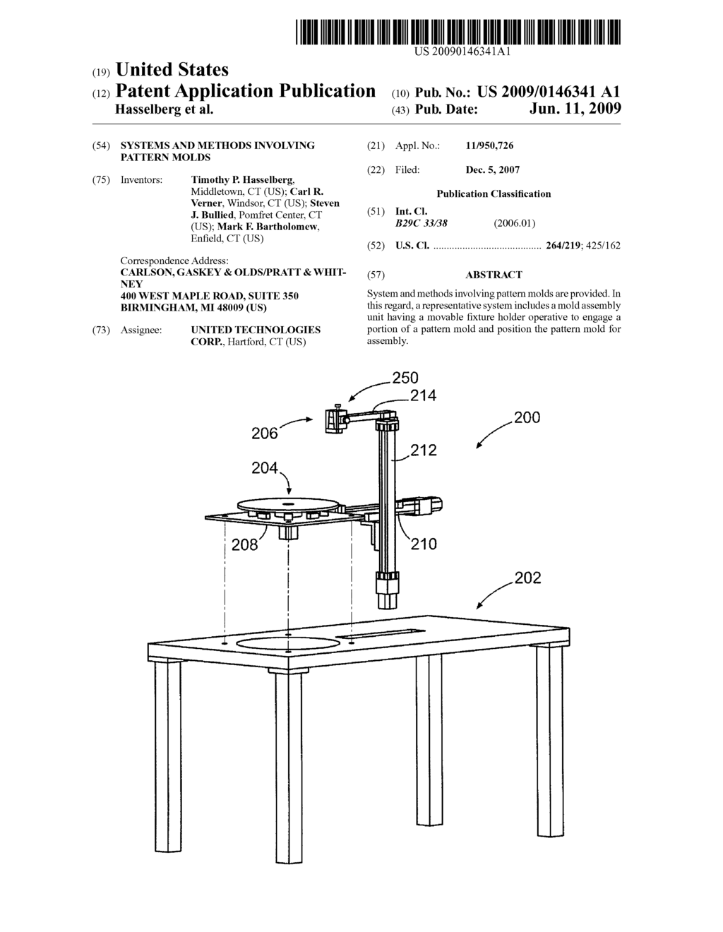 Systems and Methods Involving Pattern Molds - diagram, schematic, and image 01