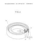 BEARING SEAL AND SWING DEVICE diagram and image