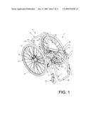 Wheelchair diagram and image