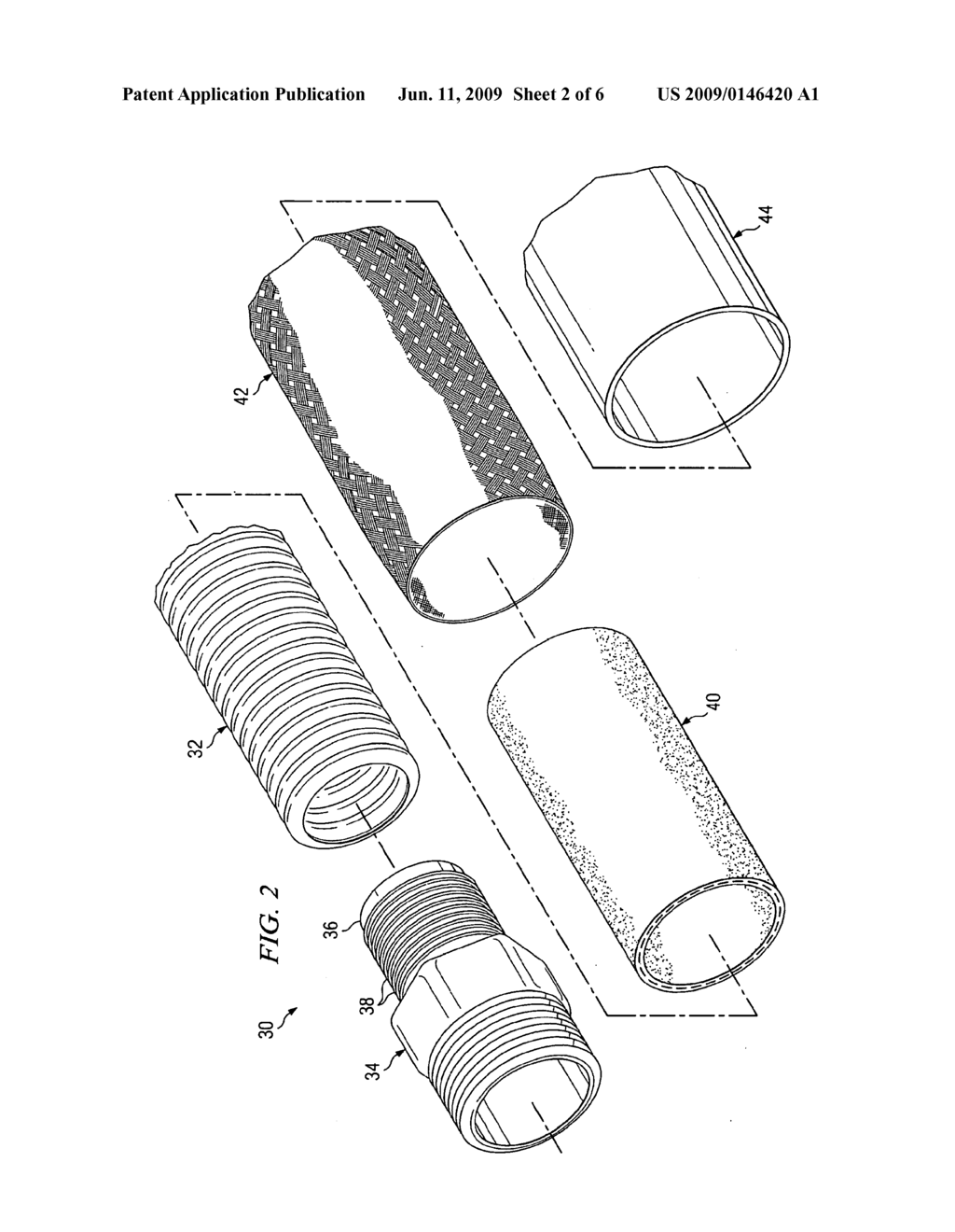 FLEXIBLE CONNECTORS AND METHODS OF MANUFACTURING SAME - diagram, schematic, and image 03