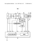 Vehicle power supply device diagram and image