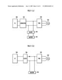 Vehicle power supply device diagram and image