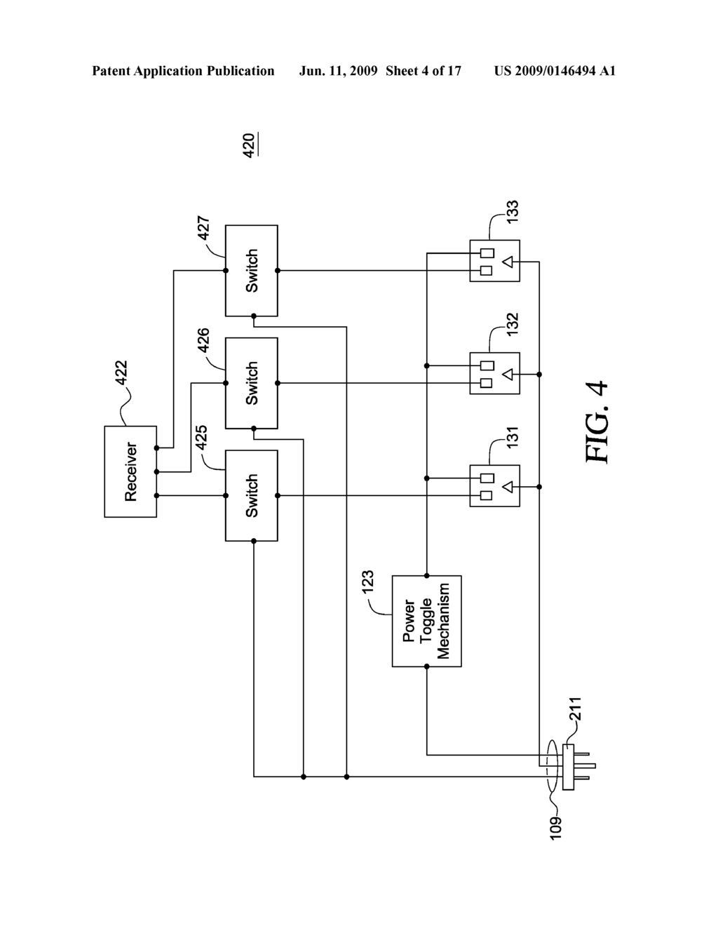 Apparatus For Providing Electrical Power To Electrical Device And Method Of Use - diagram, schematic, and image 05