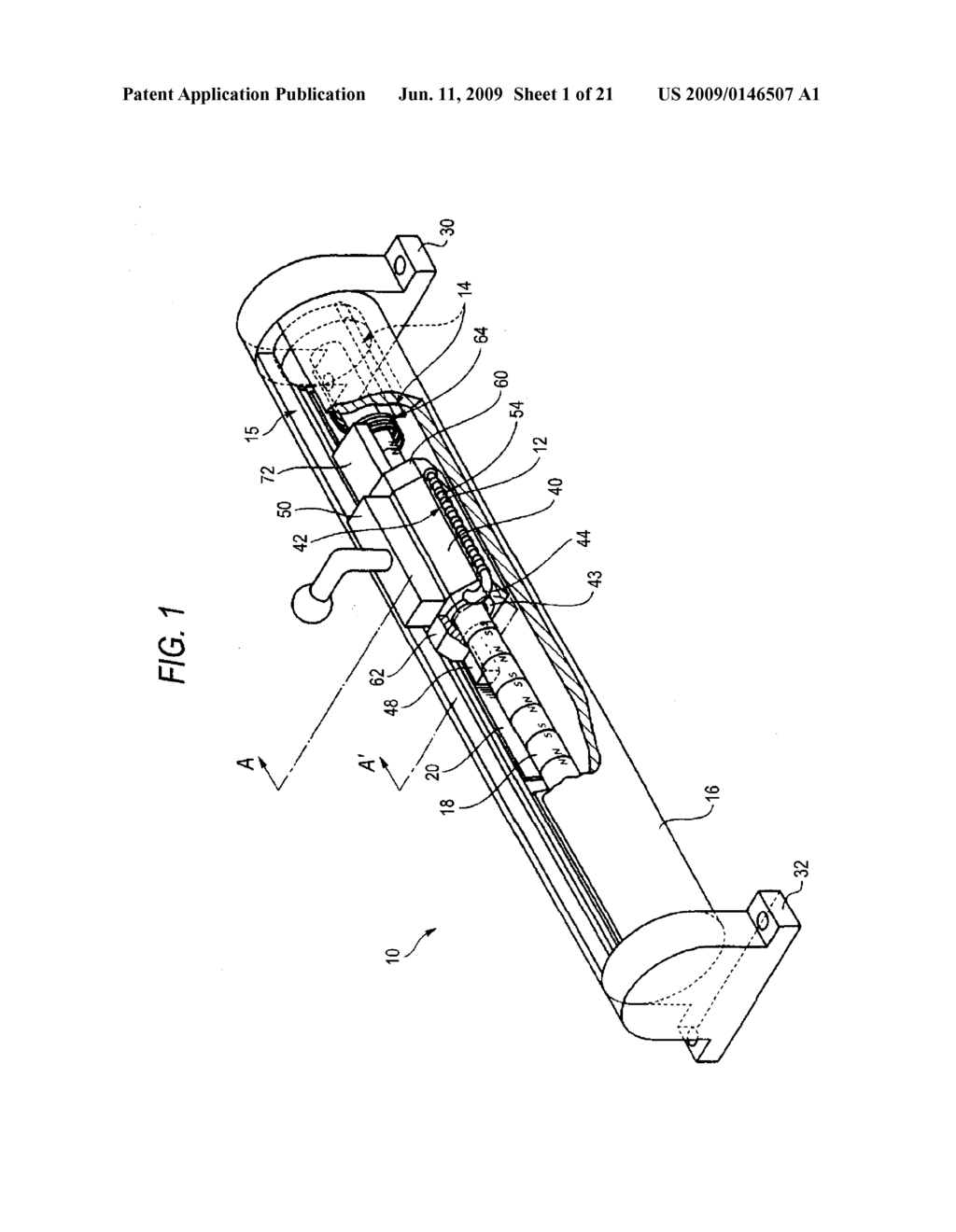 Linear Motor Actuator - diagram, schematic, and image 02