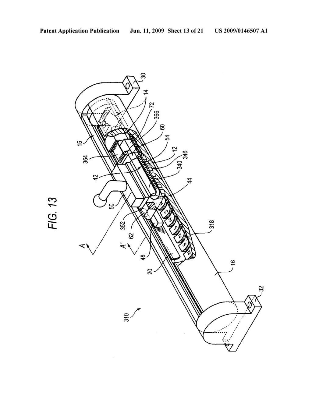 Linear Motor Actuator - diagram, schematic, and image 14