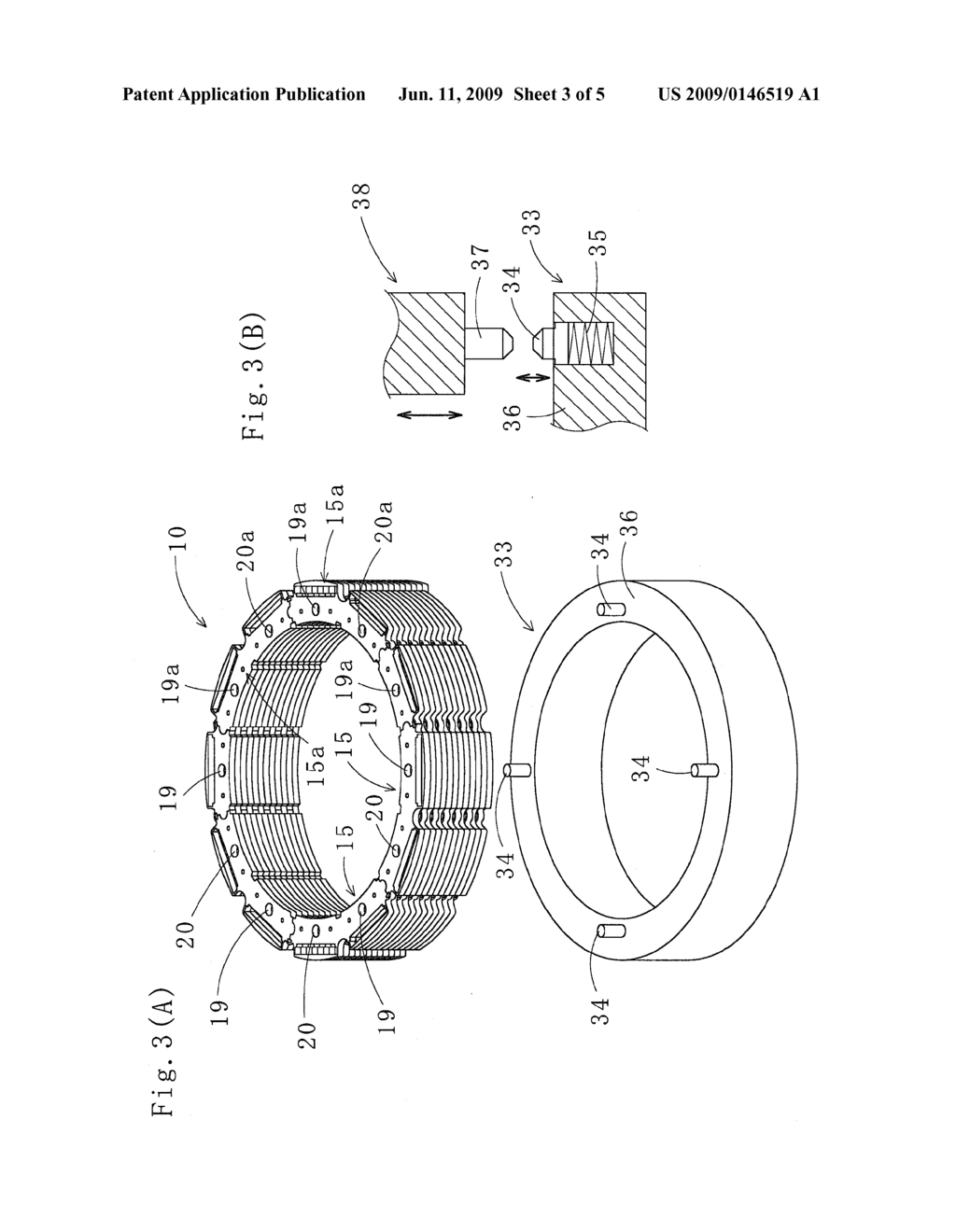 LAMINATED ROTOR CORE AND METHOD FOR MANUFACTURING THE SAME - diagram, schematic, and image 04