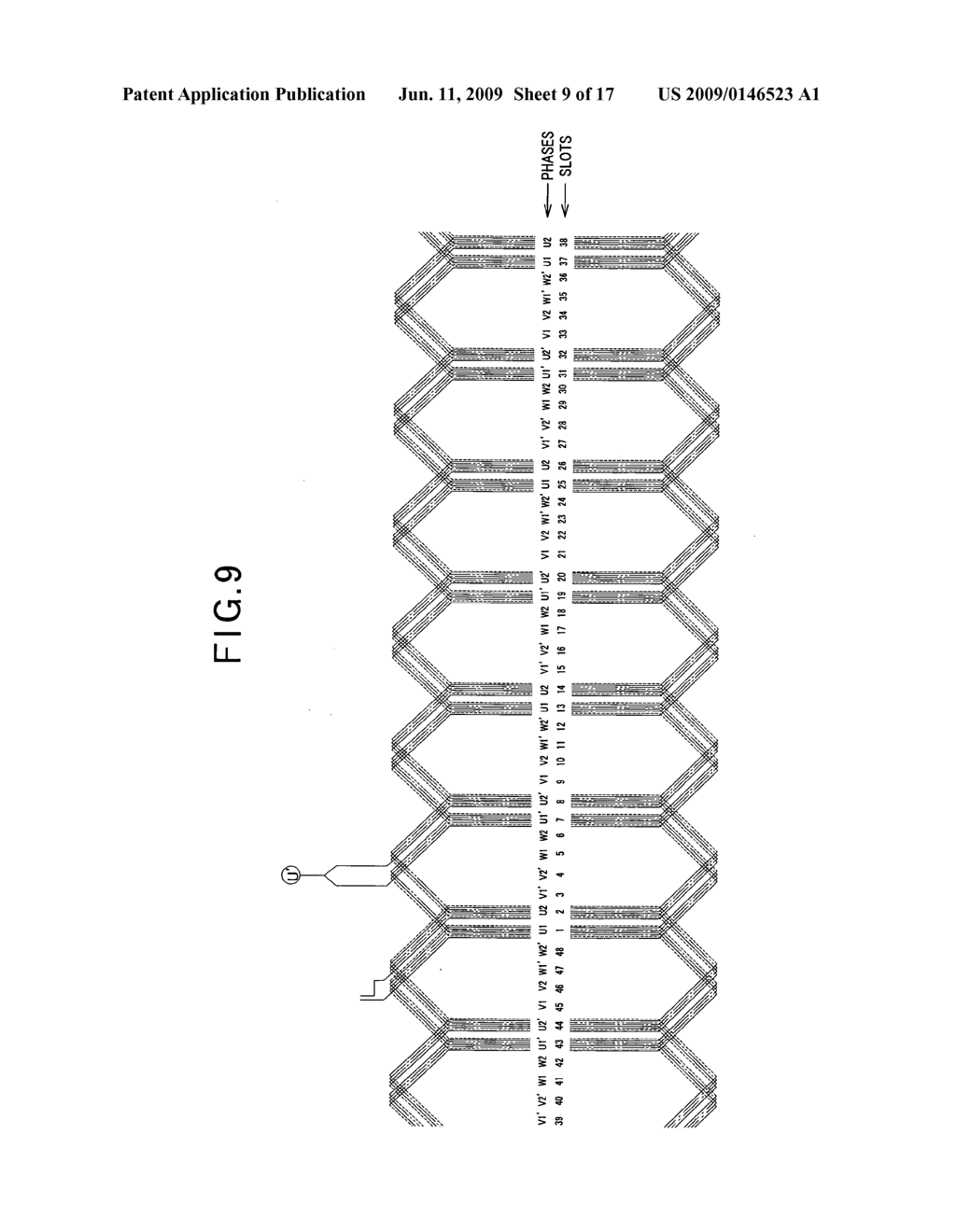 STATOR FOR ROTARY ELECTRIC MACHINE, AND ROTARY ELECTRIC MACHINE USING THE STATOR - diagram, schematic, and image 10