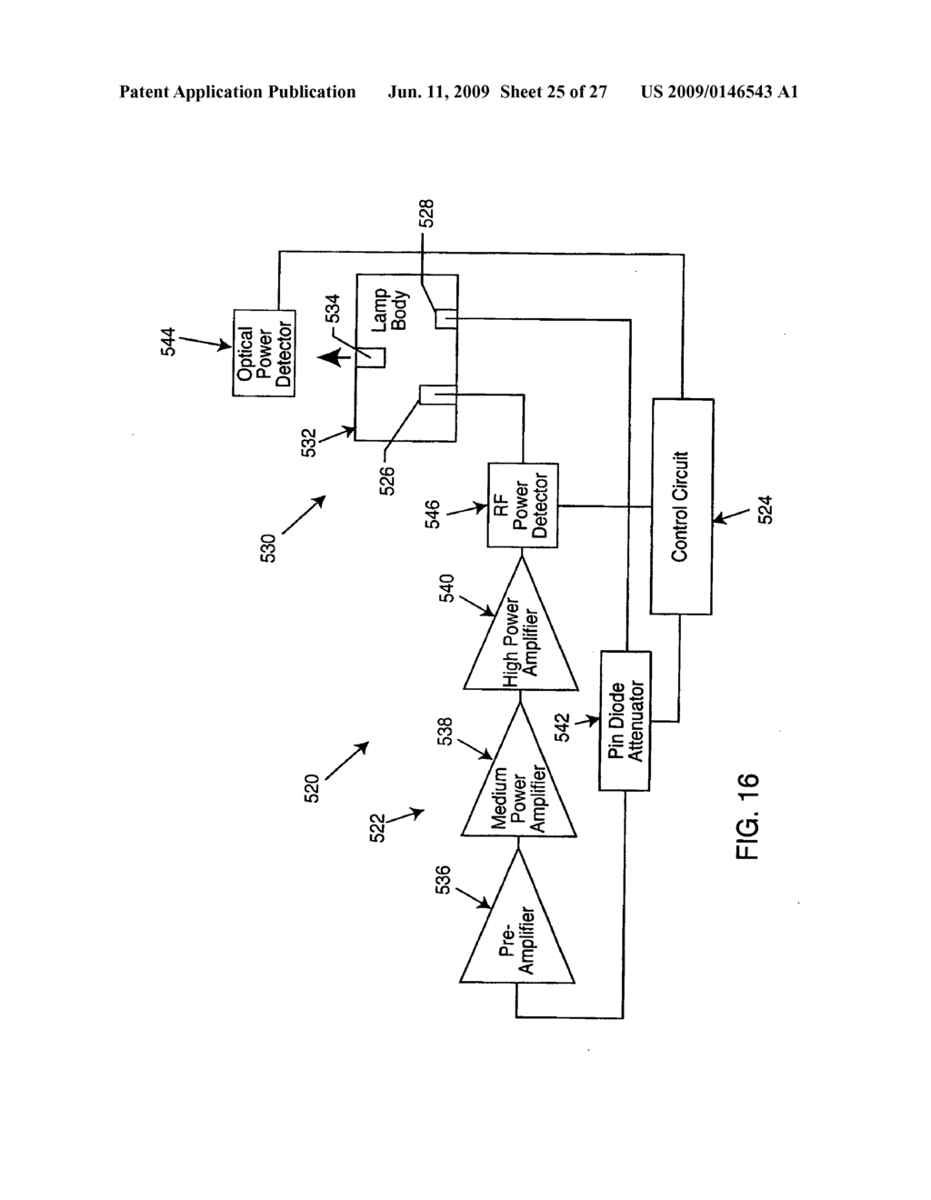 PLASMA LAMP WITH DIELECTRIC WAVEGUIDE INTEGRATED WITH TRANSPARENT BULB - diagram, schematic, and image 26