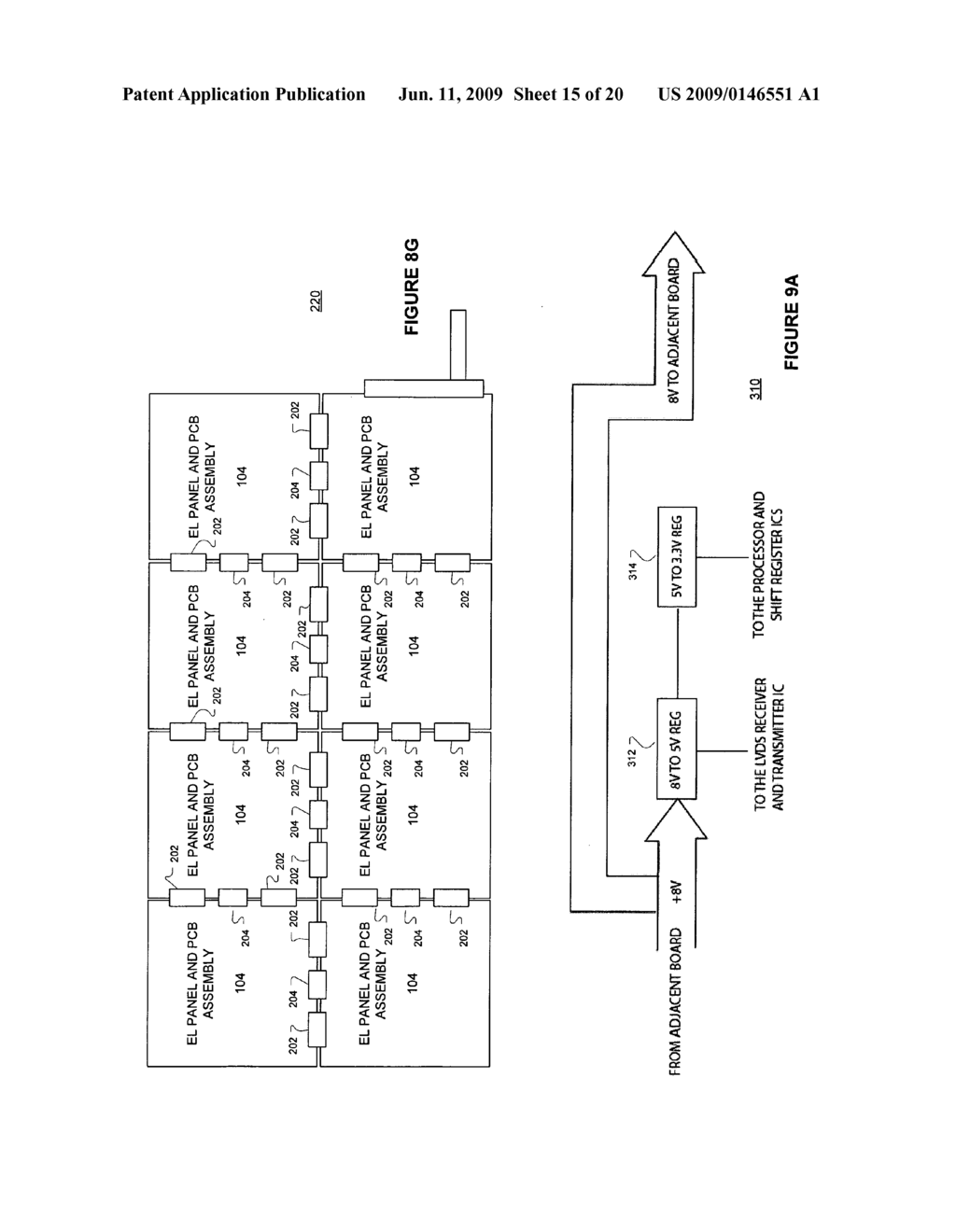 SYSTEM, METHOD, AND ARCHITECTURE FOR MULTICELLED ELECTROLUMINENSE PANEL - diagram, schematic, and image 16