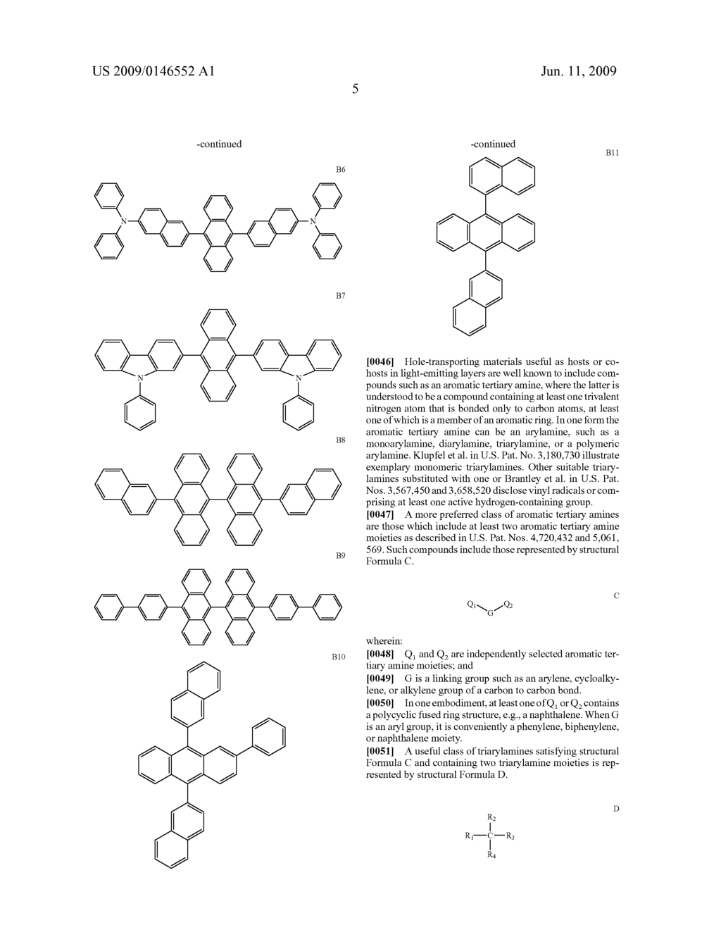 WHITE OLED WITH TWO BLUE LIGHT-EMITTING LAYERS - diagram, schematic, and image 09