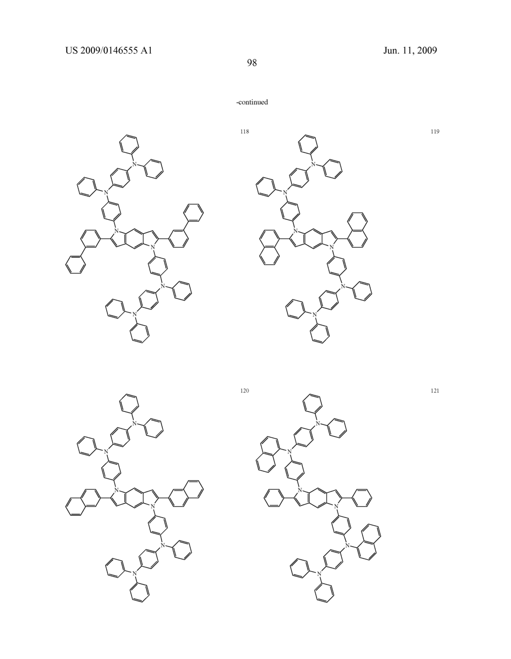 Heterocyclic compound and organic light emitting device comprising the same - diagram, schematic, and image 100