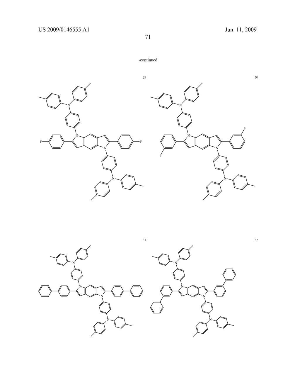 Heterocyclic compound and organic light emitting device comprising the same - diagram, schematic, and image 73