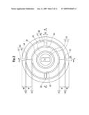 Non-contact rotational angle detecting sensor diagram and image