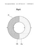 Non-contact rotational angle detecting sensor diagram and image