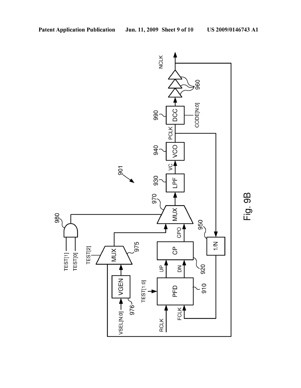 Systems and Methods for PLL Linearity Measurement, PLL Output Duty Cycle Measurement and Duty Cycle Correction - diagram, schematic, and image 10