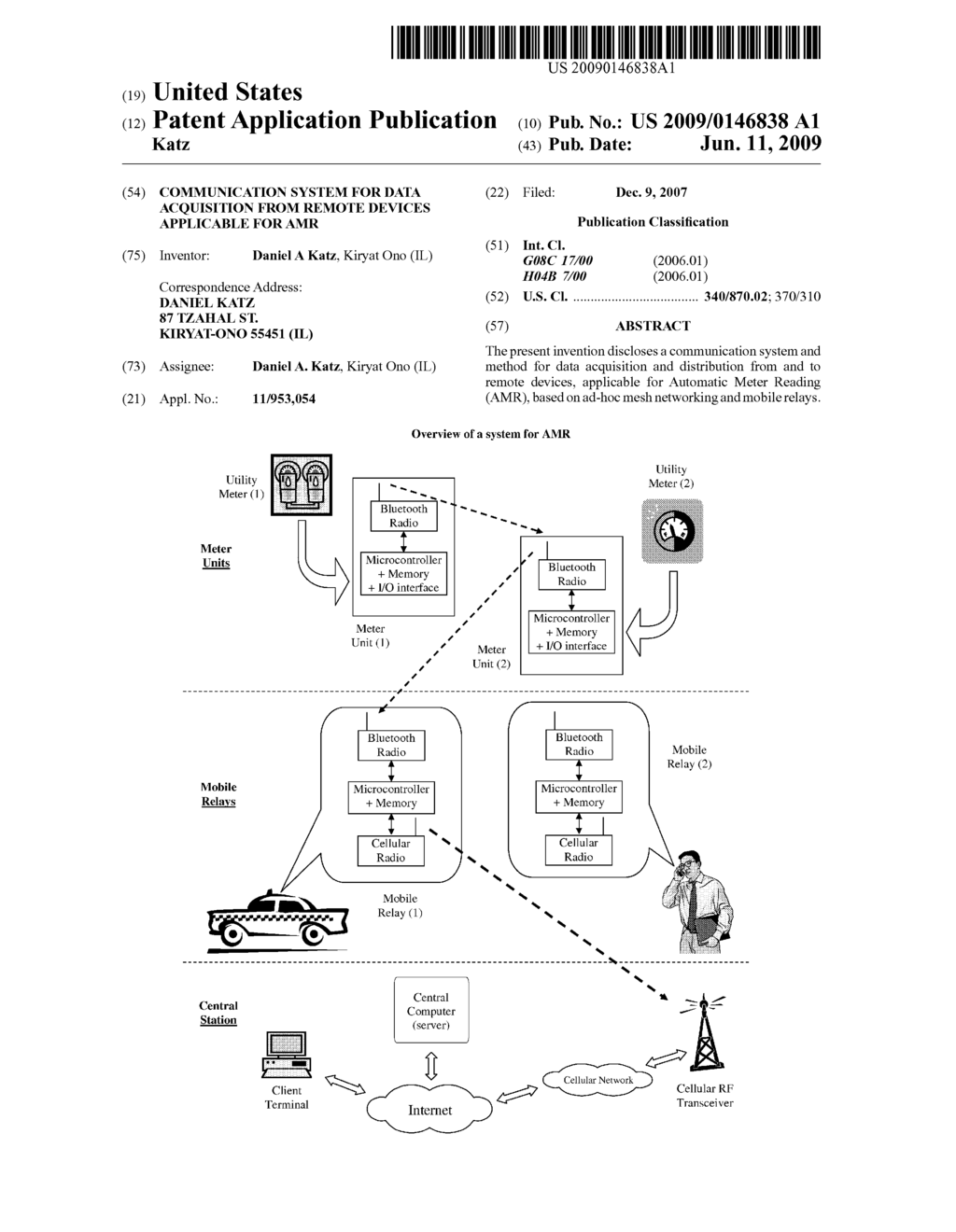 Communication System for Data Acquisition from Remote Devices Applicable for AMR - diagram, schematic, and image 01