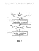 System and method for setting functions according to location diagram and image