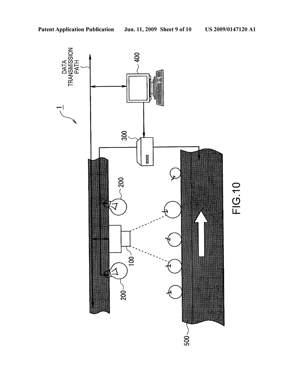 IMAGE SENSOR, IMAGE TAKING APPARATUS, AND STATE INSPECTION SYSTEM - diagram, schematic, and image 10