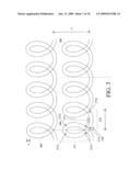 LIGHT GUIDE PLATE WITH SPIRAL-SHAPED LIGHT-GUIDING UNITS FOR USE IN A LIQUID CRYSTAL DISPLAY DEVICE diagram and image