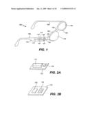 Eyewear with radiation detection system diagram and image