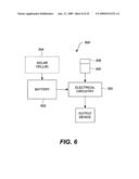 Eyewear with radiation detection system diagram and image