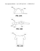 Eyewear with radiation detection system diagram and image