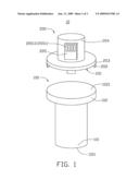 DEVICE AND METHOD FOR ASSEMBLING LENS INTO LENS BARREL diagram and image