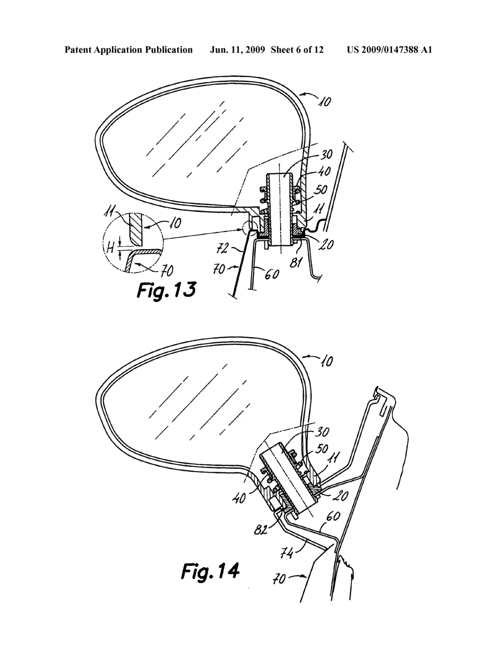 VEHICLE EXTERIOR REAR-VIEW MIRROR - diagram, schematic, and image 07