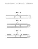 PRINTED CIRCUIT BOARD HAVING CHIP PACKAGE MOUNTED THEREON AND METHOD OF FABRICATING SAME diagram and image