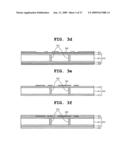 PRINTED CIRCUIT BOARD HAVING CHIP PACKAGE MOUNTED THEREON AND METHOD OF FABRICATING SAME diagram and image