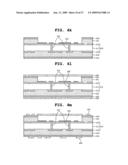 PRINTED CIRCUIT BOARD HAVING CHIP PACKAGE MOUNTED THEREON AND METHOD OF FABRICATING SAME diagram and image