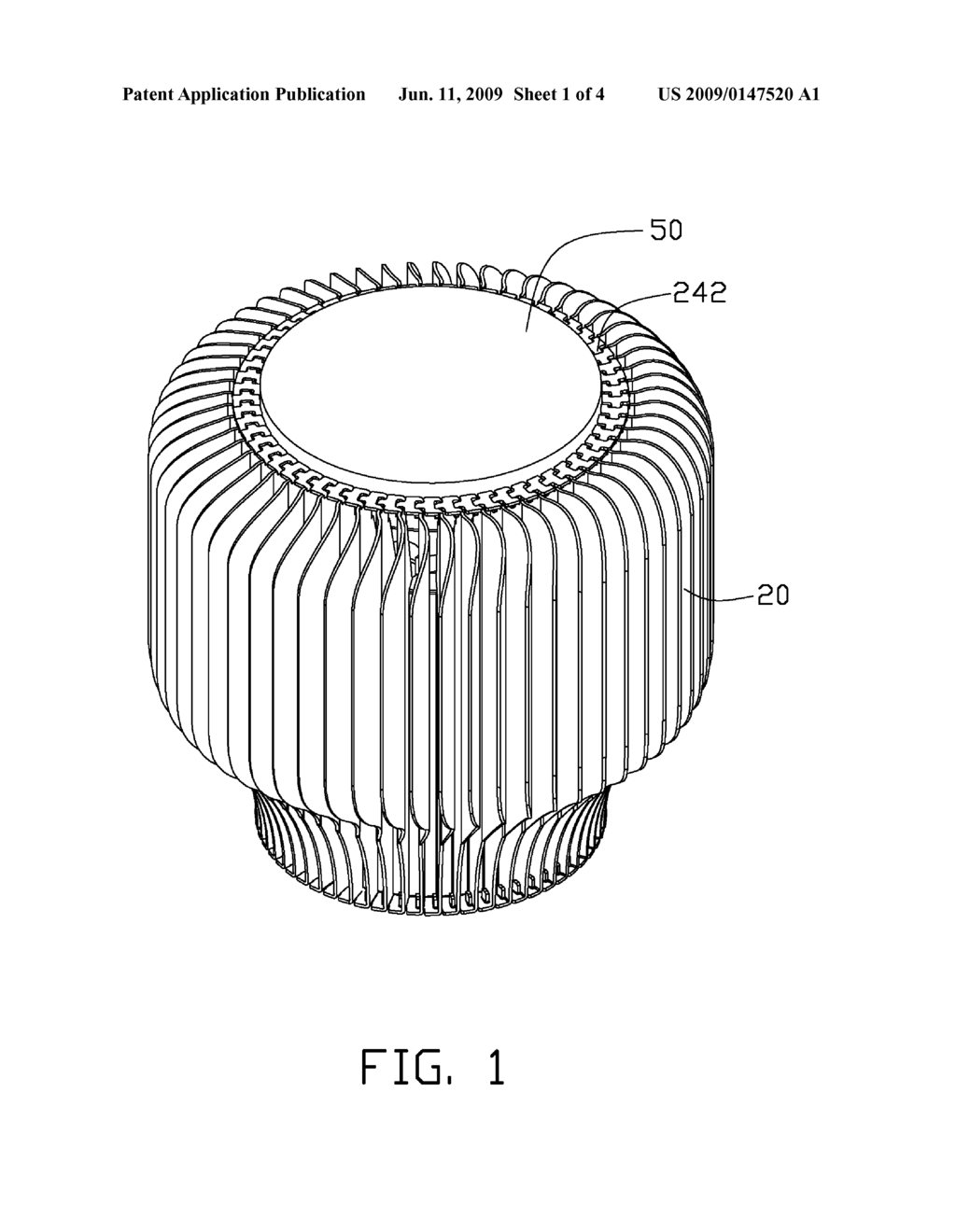 LED LAMP WITH A HEAT SINK - diagram, schematic, and image 02