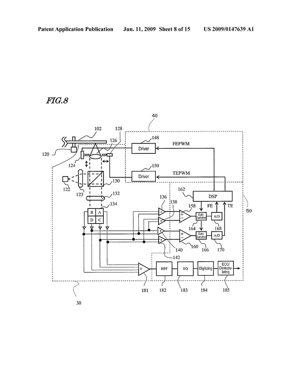 OPTICAL DISK UNIT AND DRIVING METHOD THEREFOR - diagram, schematic, and image 09