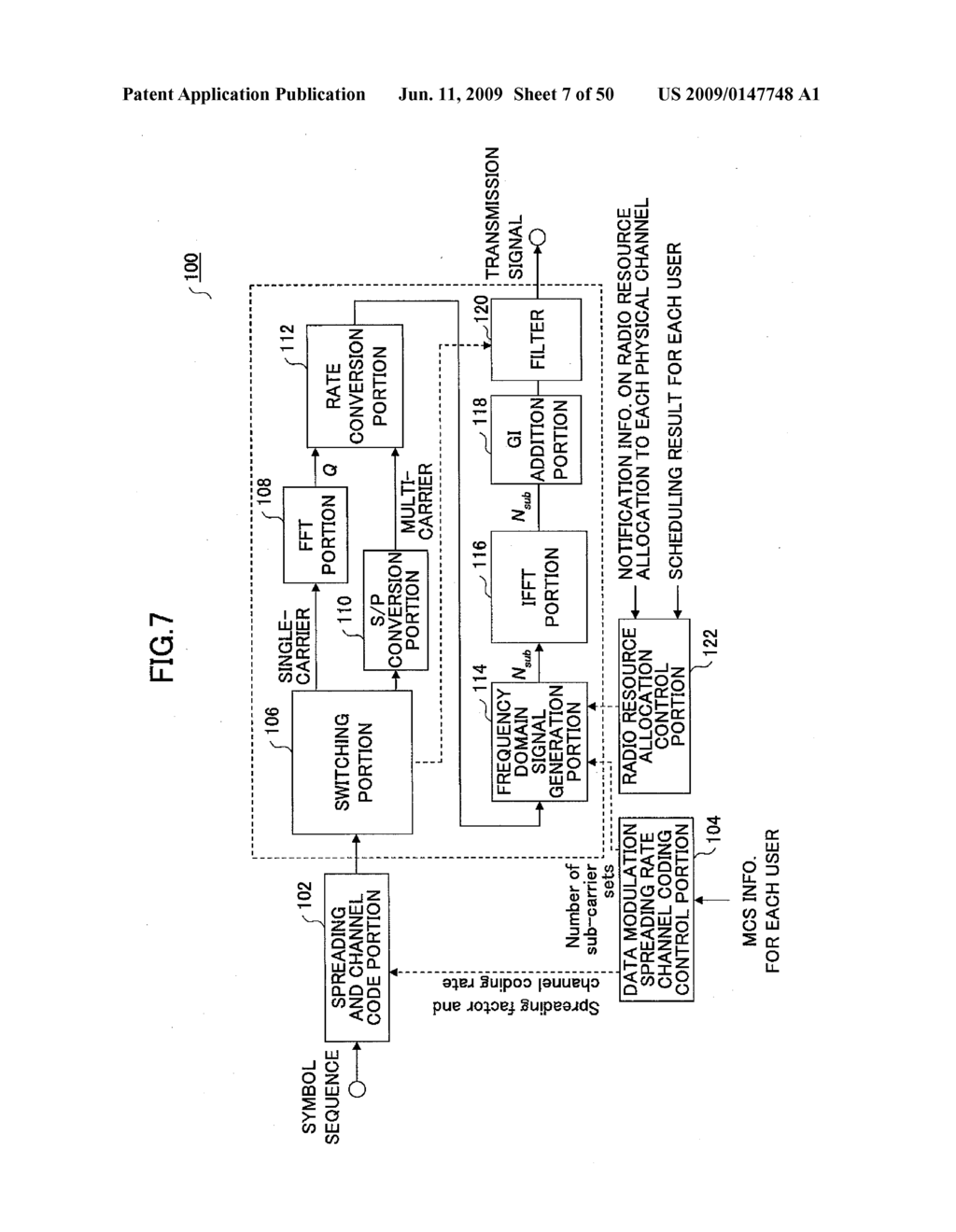 TRANSMISSION APPARATUS, RECEPTION APPARATUS, MOBILE COMMUNICATIONS SYSTEM AND TRANSMISSION CONTROL METHOD - diagram, schematic, and image 08